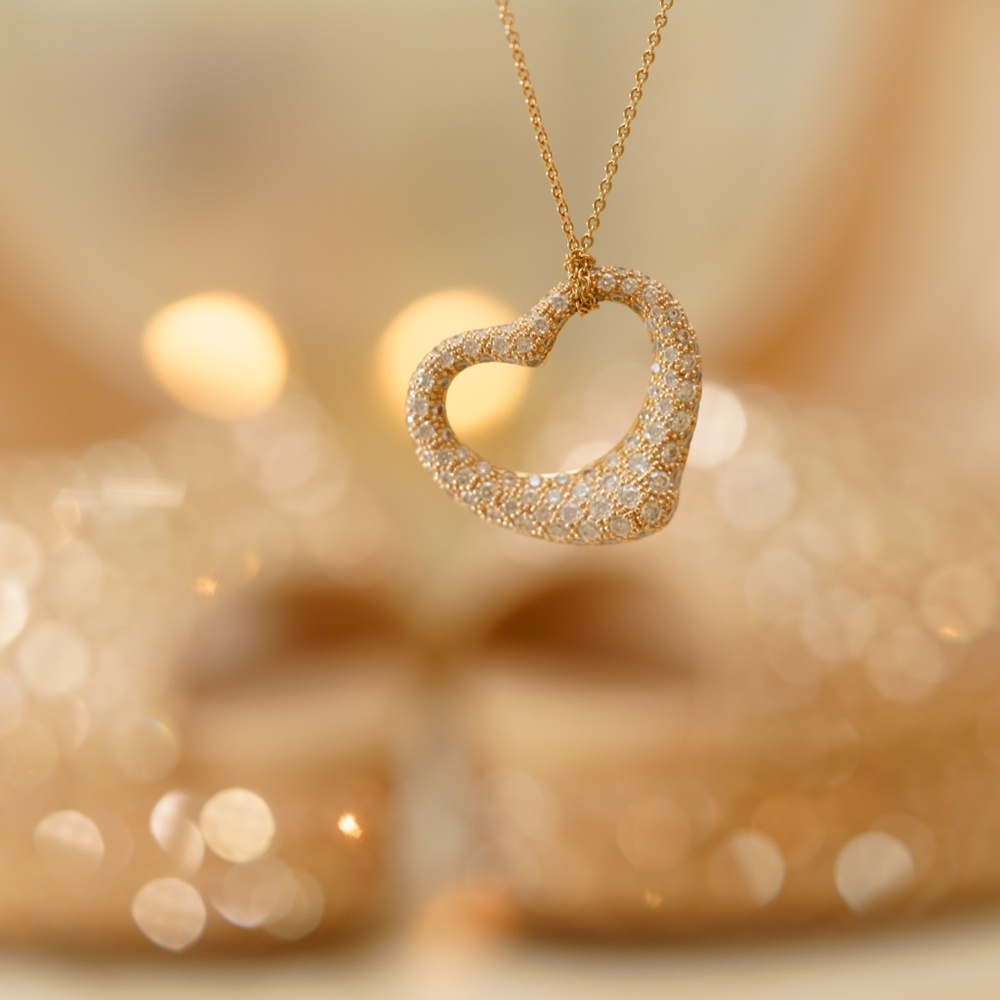 Tiffany & Co Elsa Peretti 2 Carat Diamond Necklace - Picture 5 of 14